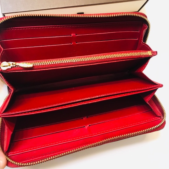 🌟LOUIS VUITTON Monogram Matte Vernis Zippy Wallet - Picture 10 of 16